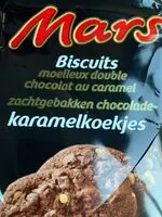 Mängden socker i Mars Biscuit moelleux double