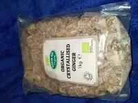 Mängden socker i Organic crystallised ginger