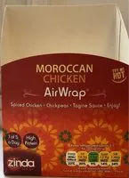 Mängden socker i Moroccan Chicken Air Wrap