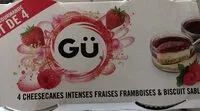 Mängden socker i Cheesecakes intenses fraises framboises et biscuit sablé