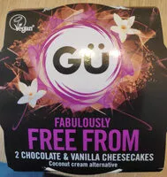 Mängden socker i Fabulously FREE FROM Chocolate & Vanilla Cheesecakes