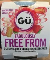 Mängden socker i Fabulously Free From 2 Strawberry & Rhubarb Cheesecakes