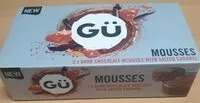 Mängden socker i Gu dark chocolate mousses with salted caramel