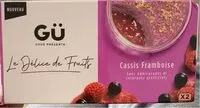 Mängden socker i Délice de fruit cassis framboise