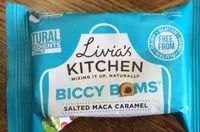 Mängden socker i Biccy Boms Salted Caramel