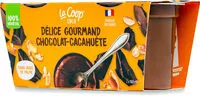 Mängden socker i Delice Gourmand Chocolat-Cacahuète