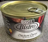Mängden socker i Chicken Curry mit Reis und Ananas