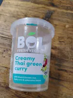 Mängden socker i Bol Creamy Thai Green Curry
