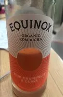 Mängden socker i Pink grapefruit and guava organic kombucha