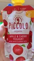 Mängden socker i Apple & cherry yoghurt with wholegrain oats