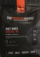 Mängden socker i Diet whey isolate 90