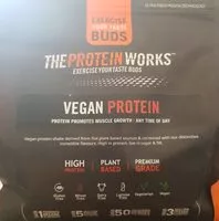 Mängden socker i Vegan protein vanilla crème