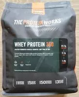 Mängden socker i Whey Protein 360 Vanille Française