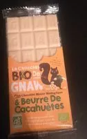 Mängden socker i Chocolat blanc au beurre de cacahuète bio