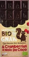 Mängden socker i Chocolat Bio de Gnaw