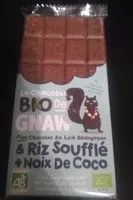 Mängden socker i Gnaw bio noisettes grillées