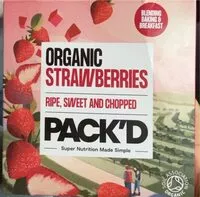 Mängden socker i Organic strawberries