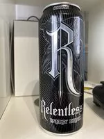 Socker och näringsämnen i Relentless energy