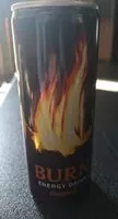 Mängden socker i Burn energy drink