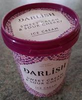 Mängden socker i Darlish Sweet Cream & Sour Cherry Ice Cream
