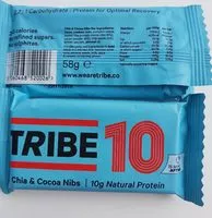 Mängden socker i Protein Bar Chia & Cocoa nibs