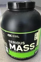 Mängden socker i Serious Mass