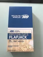 Mängden socker i Flapjack protein oats