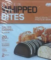 Mängden socker i Protein whipped bites salted caramel