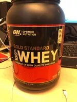Mängden socker i Gold standard 100% whey