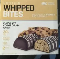 Mängden socker i Whipped bites