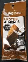Mängden socker i Protein almonds