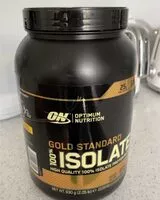 Mängden socker i Gold standard 100% isolate