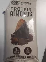 Mängden socker i Protein almonds