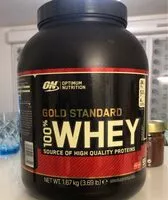 Mängden socker i Gold Standard 100% Whey