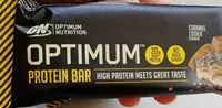 Mängden socker i Optimum nutrition protein bar caramel cookie
