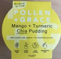 Mängden socker i Mango+Turmeric Chia Pudding