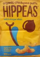 Mängden socker i Organic chickpea puffs