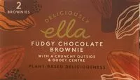 Mängden socker i Deliciously Ella Fudgy Chocolate Brownie