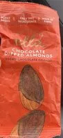Mängden socker i Chocolate dipped almonds