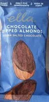 Mängden socker i Chocolate dipped almonds