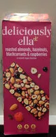 Mängden socker i Roasted almonds, hazelnuts, blackcurrants & rasberries