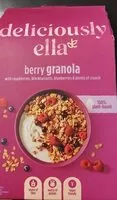 Mängden socker i Berry granola