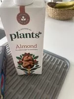 Mängden socker i plants almond milk