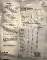 Mängden socker i Huel coffee