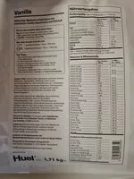Mängden socker i Huel Vanille