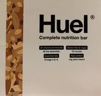 Mängden socker i Huel complete nutrition bar