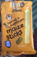 Mängden socker i Maize sticks