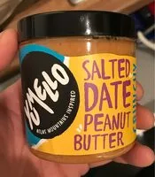 Mängden socker i Yumello salted date peanut butter