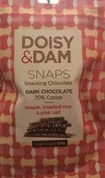 Mängden socker i snaps dark chocolate 70%