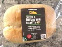 Mängden socker i Cheese marmite mini ciabatta